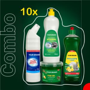 10 Pack Ready To Sell Detergents Combo