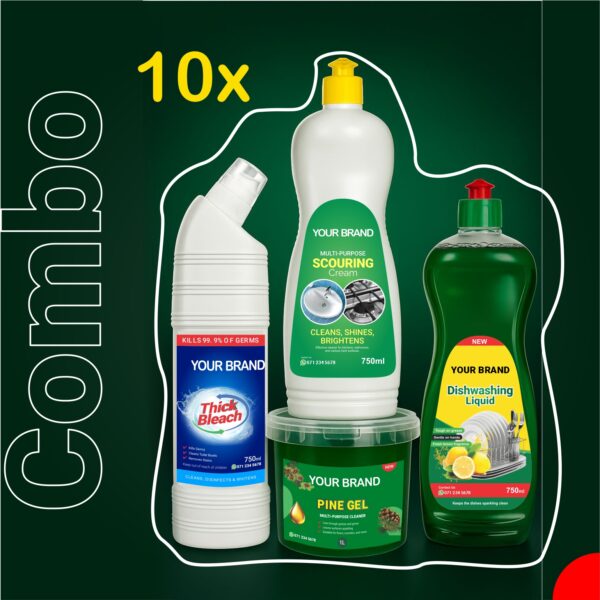 10 Pack Ready To Sell Detergents Combo