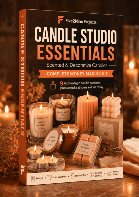 Candle Making - Complete Money-Making Kit