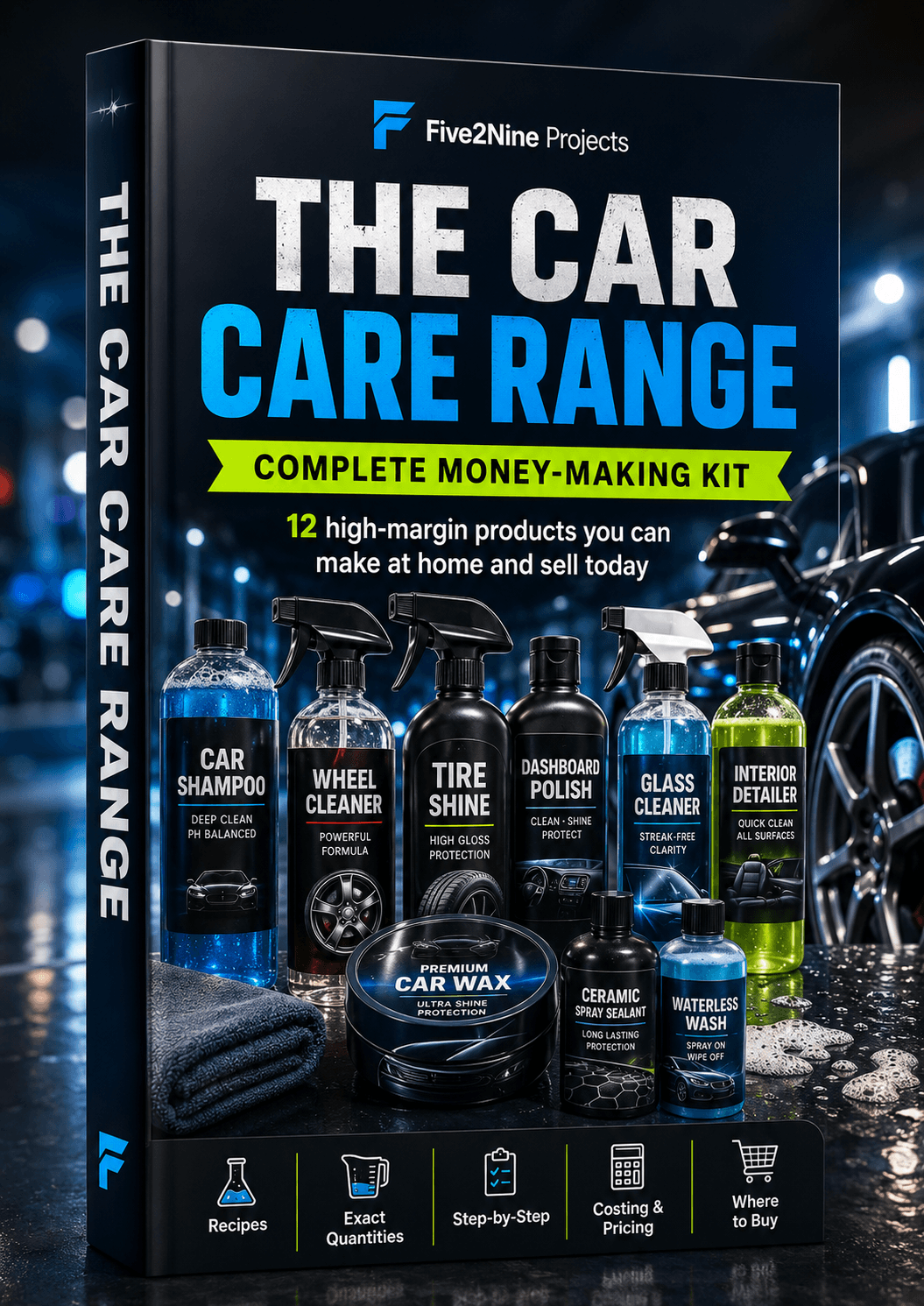Car Care Range - Complete Money-Making Kit